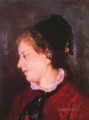 Retrato de Madame Sisley madres hijos Mary Cassatt